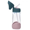 B.Box, Bidon tritanowy ze słomką, Indigo Rose, 450 ml - B.Box