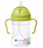 B.Box, Bidon ze słomką, Ananasowy, 240 ml