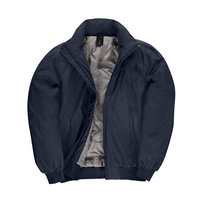 B&C Męska Kurtka Bomberka Crew (3XL / Granatowy) B&C