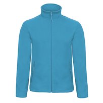 B&C Męska Kurtka ID.501 Microfleece Full Zip Fleece Jacket (S (52-55 Cm) / Niebieski) B&C