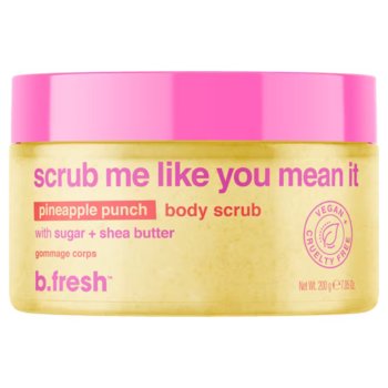 B.fresh, Scrub Me Like You Mean It, Ananasowy Peeling Do Ciała, 200 G - B.fresh