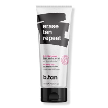 b.tan Erase Tan Repeat, Żel Pod Prysznic + Zmywacz Opalenizny 2w1, 236ml - B.tan