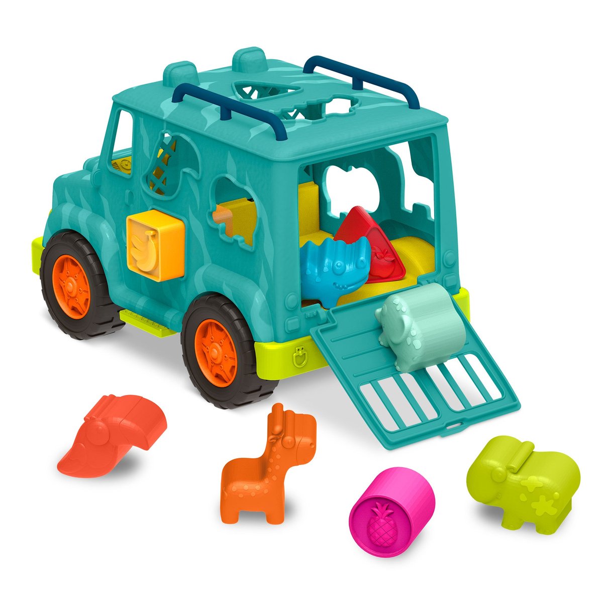 Zdjęcia - Gra planszowa B Toys B.Toys Autko Dla Dziecka Sorter Ciężarówka Ratunkowa Dla Zwierząt 