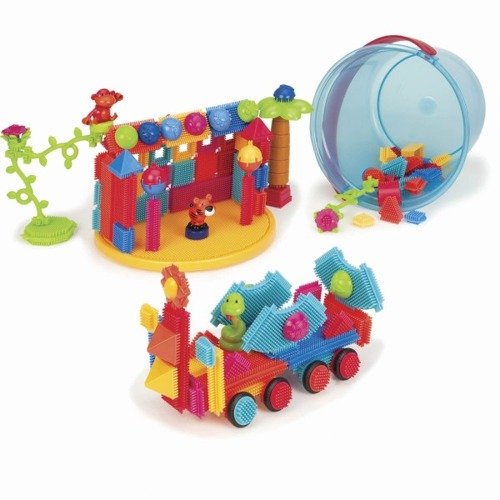 B.Toys, klocki Jeżyki Dżungla, 128 elementów