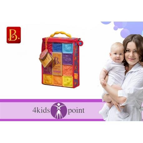B.Toys, Klocki miękkie One Two Squeeze