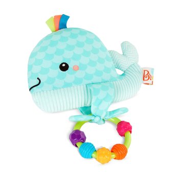 B.Toys Whimsy Whale Grzechotka sensoryczna Wielorybek - B.Toys