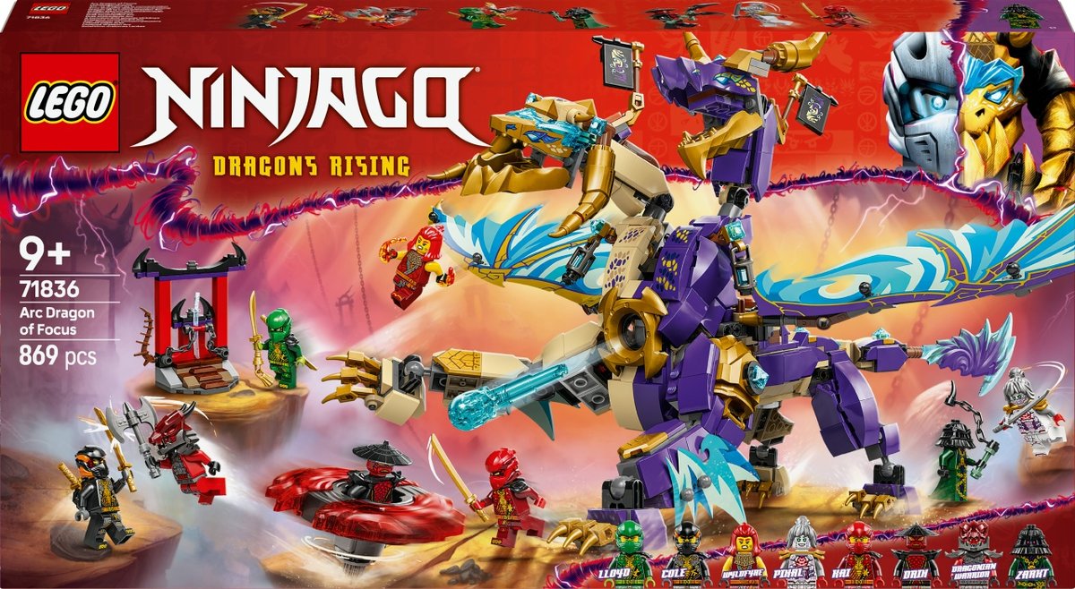 LEGO Ninjago, klocki, Arcysmok skupienia, 71836 - LEGO | Sklep