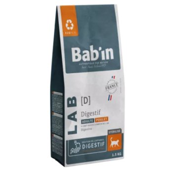 Bab'in Lab Digestion - trawienie dla kotów 1,5kg / Bab'in - Inna marka