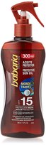 Babaria, Sun Protective, Olejek do opalania w sprayu SPF15 Babaria