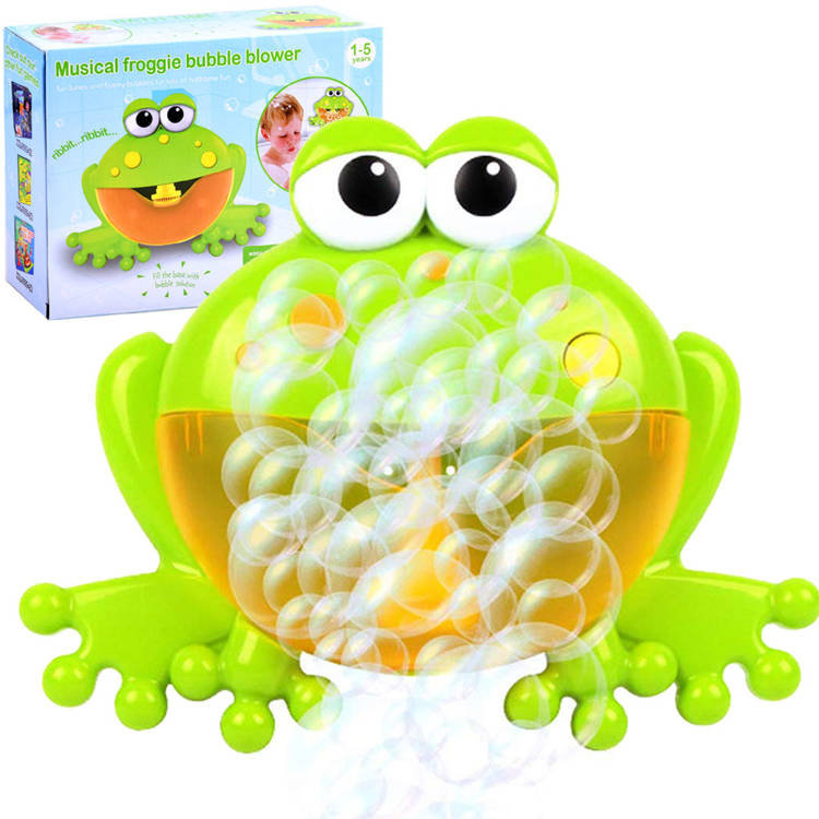 Фото - Іграшка для купання Bąbelkowa żaba do kąpieli maszynka do piany ZA2961