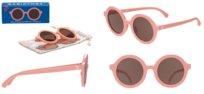BABIATORS Round Peachy Keen Okulary przeciwsłoneczne dla dzieci 3-5 M UVA/B, , BABORND004M, [kolor] Inna marka