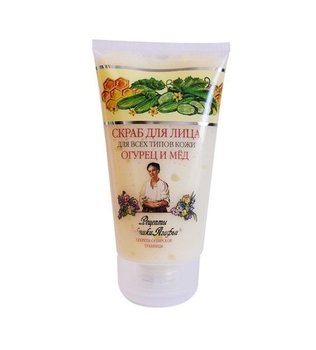 Babuszka Agafia, Bania Agafii, peeling do zanieczyszczonej cery odświeżający miód, 150 ml - Babuszka Agafia