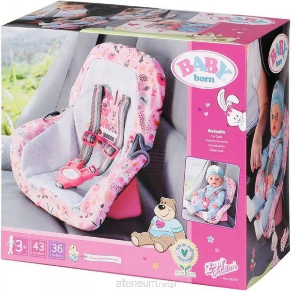 Zdjęcia - Wszystko dla lalek Zapf Baby born - Car Seat 