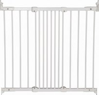 Baby Dan, FlexiFit, Bramka ochronna, metalowa, Biała