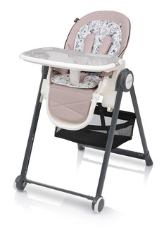 Baby Design, Penne, Krzesełko do karmienia, Pink - Baby Design
