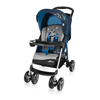 Baby Design, Walker Lite, Wózek spacerowy, Blue - Baby Design