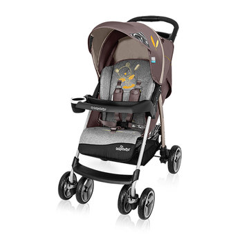 Baby Design, Walker Lite, Wózek spacerowy, Brown - Baby Design