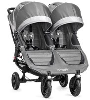Baby Jogger, City Mini Double GT, Wózek bliźniaczy, Steel Grey
