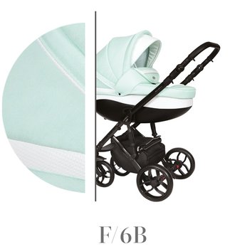 Baby Merc, wózek wielofunkcyjny Faster style 3w1 Miętowy F/6B - Baby Merc