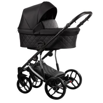 Baby Merc, wózek wielofunkcyjny Piuma-Limited Edition 3w1 Czarny - Baby Merc
