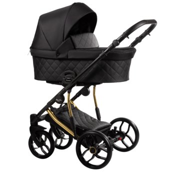 Baby Merc, wózek wielofunkcyjny Piuma-Limited Edition 3w1 Czarny - Baby Merc