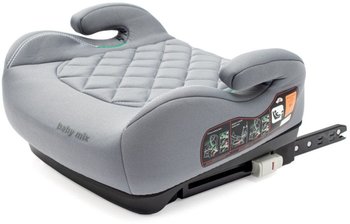 Baby Mix Fotelik HERO Plus ISOFIX I-SIZE grey siedzisko boster - Baby Mix