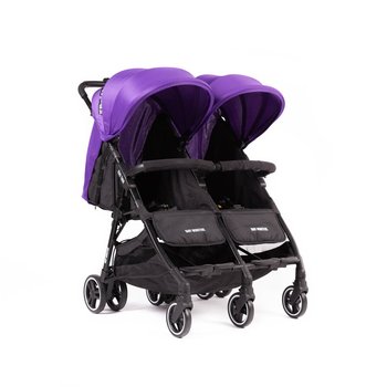 Baby Monsters, Kuki Twin, Wózek bliźniaczy, Purple - Baby Monsters