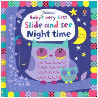 Baby's Very First Slide and See Night Time - Watt Fiona