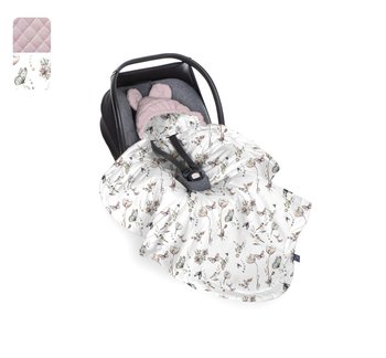 Baby Steps, Ocieplony kocyk do fotelika, Natura, Sephia rose - Baby Steps