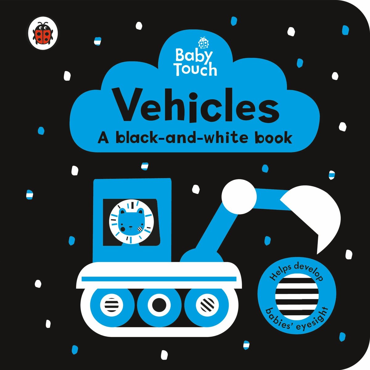Baby Touch Vehicles a black and white book Opracowanie zbiorowe Książka w Empik
