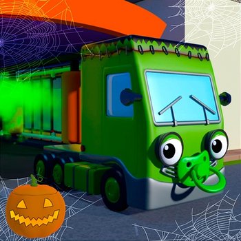 Baby Truck Halloween Song - Toddler Fun Learning, Gecko's Garage