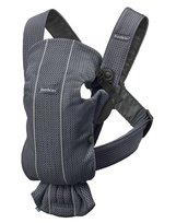 BabyBjorn, Mini, Nosidełko, Mesh, Antracytowy, 3D