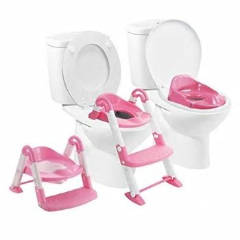 BABYLOO Nocnik treningowy 3-w-1, różowy - BABYLOO