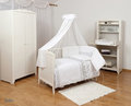 BabyMatex, Bianco, Pościel 100x135 cm, komplet 3-elementowy, Twins - Babymatex