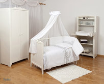 BabyMatex, Bianco, Pościel 100x135 cm, komplet 3-elementowy, Twins