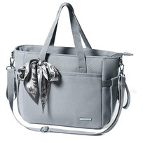 BABYONO Torba carmen dla mamy spacerowa do wózka szara