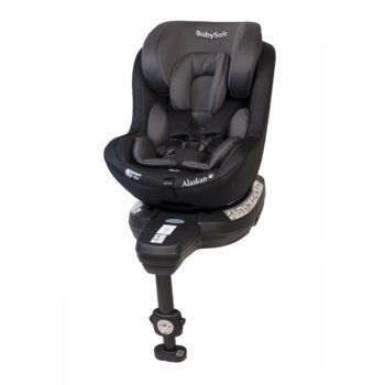 BabySafe, Alaskan 360, Fotelik samochodowy, 0-18 kg, Grey/Black - BabySafe