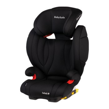 BabySafe, Saluki, Fotelik samochodowy, 15-36 kg, Black - BabySafe