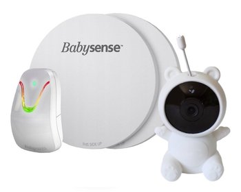 BabySense 7, Monitor oddechu  w zestawie z elektroniczna nianią NOOMI by Natulino Innovations - BabySense