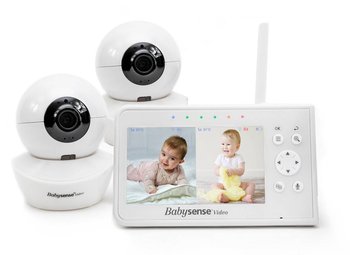 BABYSENSE V43 - elektroniczna niania z 2 kamerami i monitorem 4,3" Limited Edition - BabySense