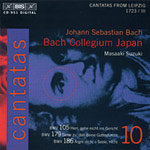 Bach: Cantatas. Volume 10: Bwv179; 105; 186 - Persson Miah