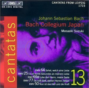 Bach: Cantatas. Volume 13: Bwv 64, 25, 69a, 77, 50 - Various Artists