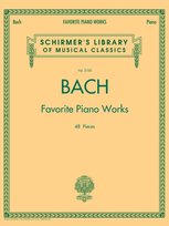 Bach Favorite Piano Works Hal Leonard Corporation