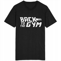 Back To the Future Koszulka Gym Trening Siłownia GILDAN