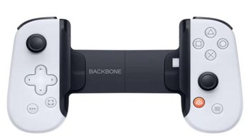 BACKBONE One mobilny kontroler gier dla Androida i iPhone'a z serii 15 (USB-C) - PlayStation Edition - Zamień swój telefon w konsolę do gier - Graj na PlayStation, Xbox, Call of Duty - Backbone