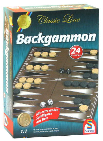 Zdjęcia - Gra planszowa Backgammon, gra rodzinna, Schmidt