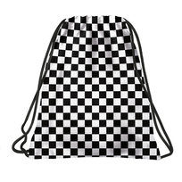 BackUp, Worek na obuwie Szachownica biało-czarna