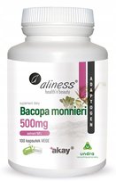 Bacopa monnieri extract 50%, 500 mg x 100 Vege Caps. suplement || Aliness