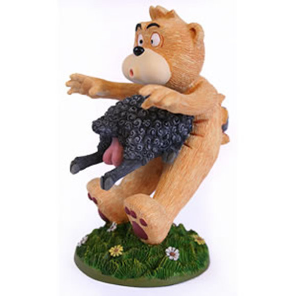 Bad Taste Bears Bearlimpics statuette Joe 11 cm - Figurines de