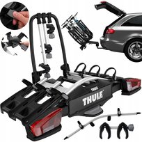 Bagażnik rowerowy na hak z adapterem, Thule, VeloCompact 3 (926), 4 rowery, 13 pin